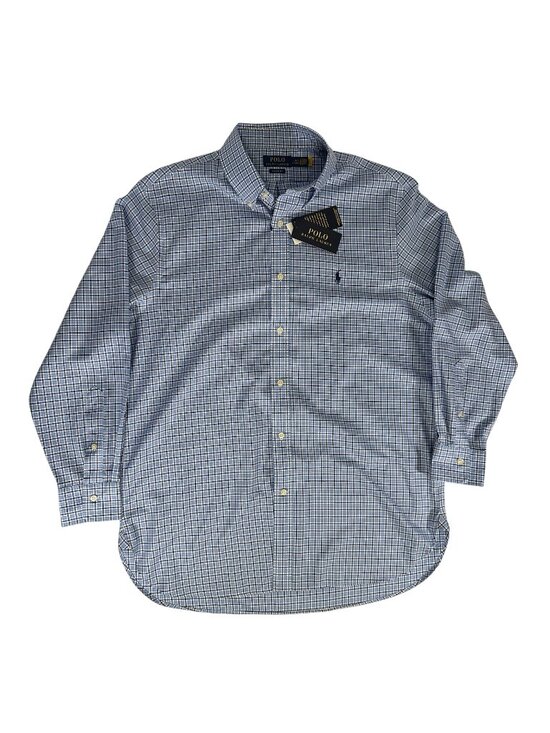 Ralph Lauren Other - POLO Ralph Lauren Classics Long Sleeve Button Down Shirt Blue Plaid Large NWT